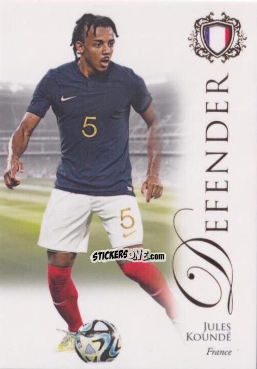 Cromo Jules Koundé - World Football UNIQUE 2023-2024
 n. 18 - Futera