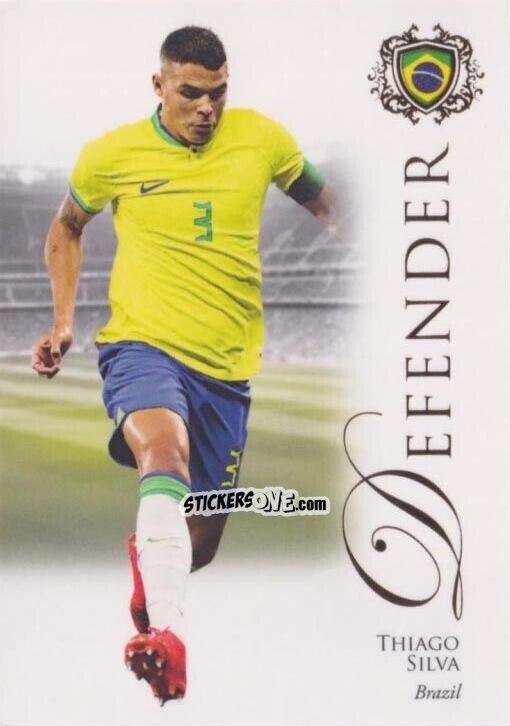 Cromo Thiago Silva - World Football UNIQUE 2023-2024
 n. 25 - Futera