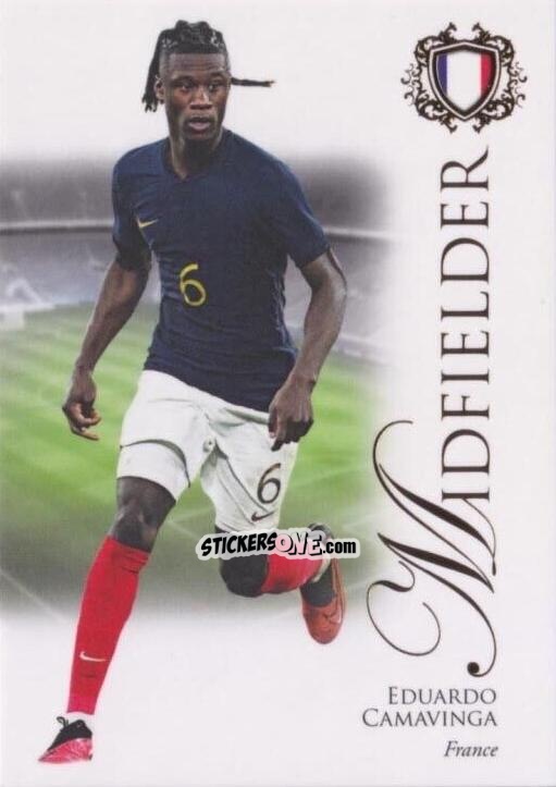 Cromo Eduardo Camavinga - World Football UNIQUE 2023-2024
 n. 34 - Futera