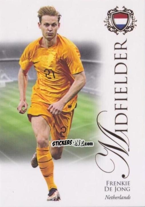 Sticker Frenkie de Jong - World Football UNIQUE 2023-2024
 n. 37 - Futera