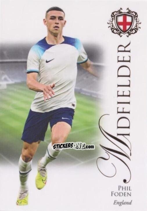 Sticker Phil Foden - World Football UNIQUE 2023-2024
 n. 39 - Futera