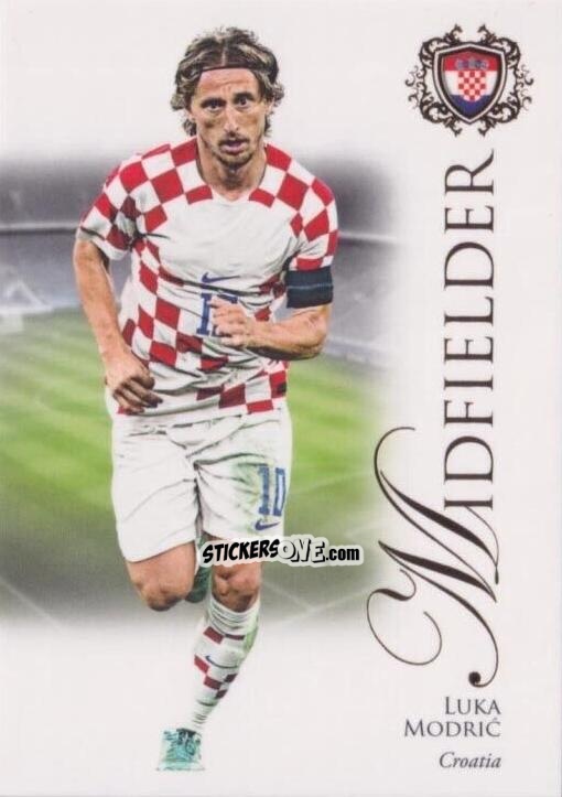 Figurina Luka Modrić - World Football UNIQUE 2023-2024
 n. 48 - Futera