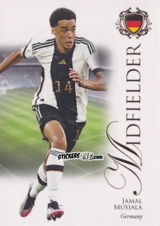 Sticker Jamal Musiala - World Football UNIQUE 2023-2024
 n. 49 - Futera