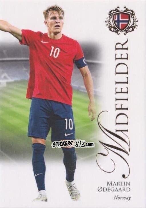 Cromo Martin Ødegaard - World Football UNIQUE 2023-2024
 n. 50 - Futera