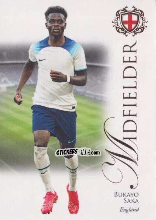 Cromo Bukayo Saka - World Football UNIQUE 2023-2024
 n. 54 - Futera