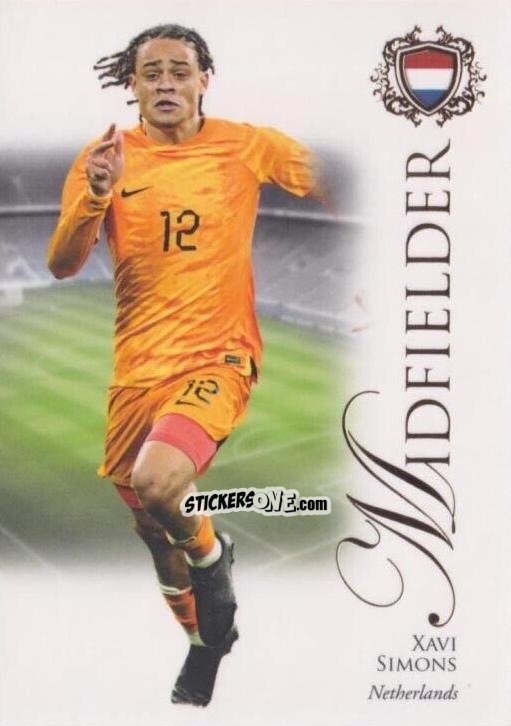 Figurina Xavi Simons - World Football UNIQUE 2023-2024
 n. 56 - Futera