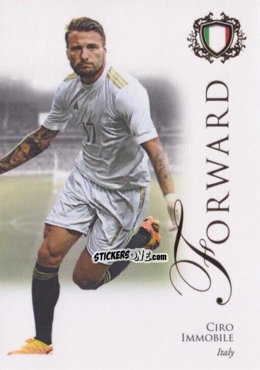 Sticker Ciro Immobile - World Football UNIQUE 2023-2024
 n. 70 - Futera
