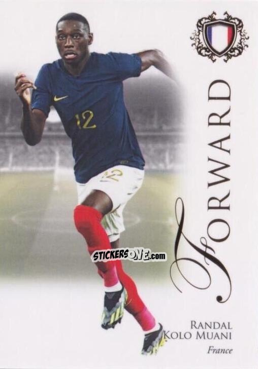 Figurina Randal Kolo Muani - World Football UNIQUE 2023-2024
 n. 73 - Futera