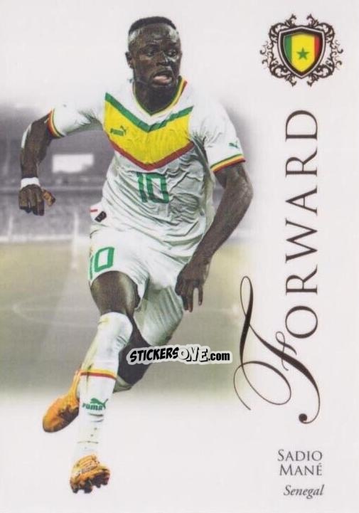Figurina Sadio Mane - World Football UNIQUE 2023-2024
 n. 77 - Futera