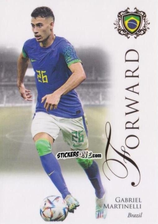 Cromo Gabriel Martinelli - World Football UNIQUE 2023-2024
 n. 78 - Futera