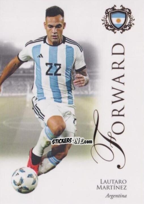 Cromo Lautaro Martínez - World Football UNIQUE 2023-2024
 n. 79 - Futera
