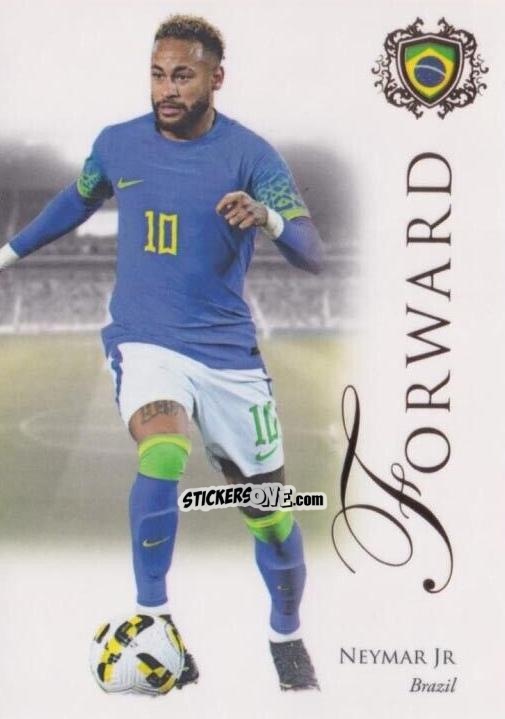 Sticker Neymar Jr - World Football UNIQUE 2023-2024
 n. 81 - Futera
