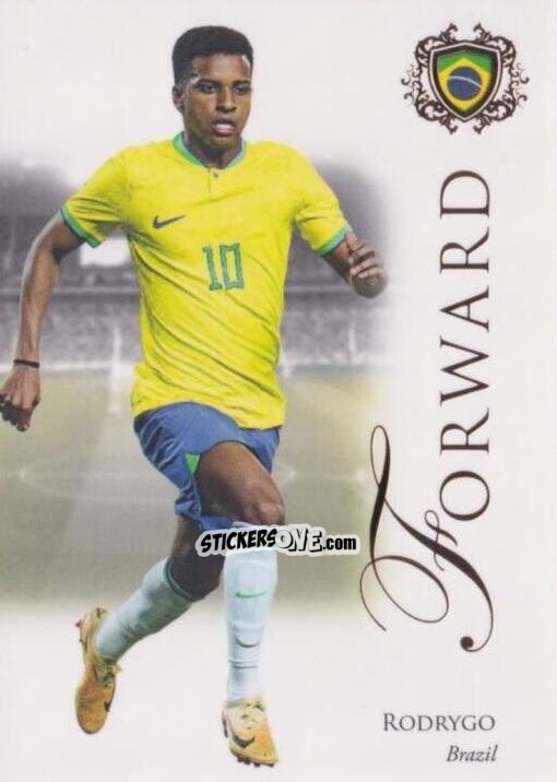 Cromo Rodrygo - World Football UNIQUE 2023-2024
 n. 87 - Futera
