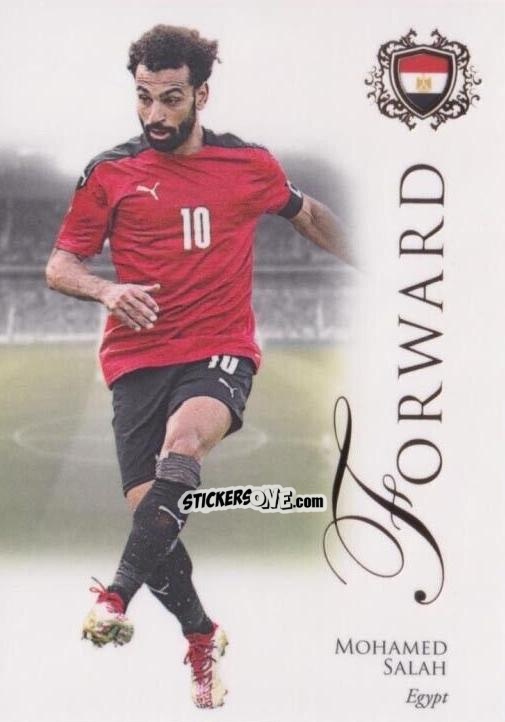 Figurina Mohamed Salah - World Football UNIQUE 2023-2024
 n. 88 - Futera