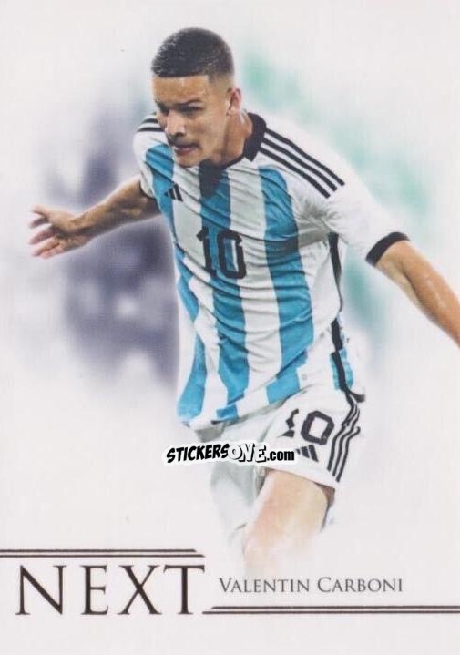 Cromo Valentin Carboni  - World Football UNIQUE 2023-2024
 n. 93 - Futera