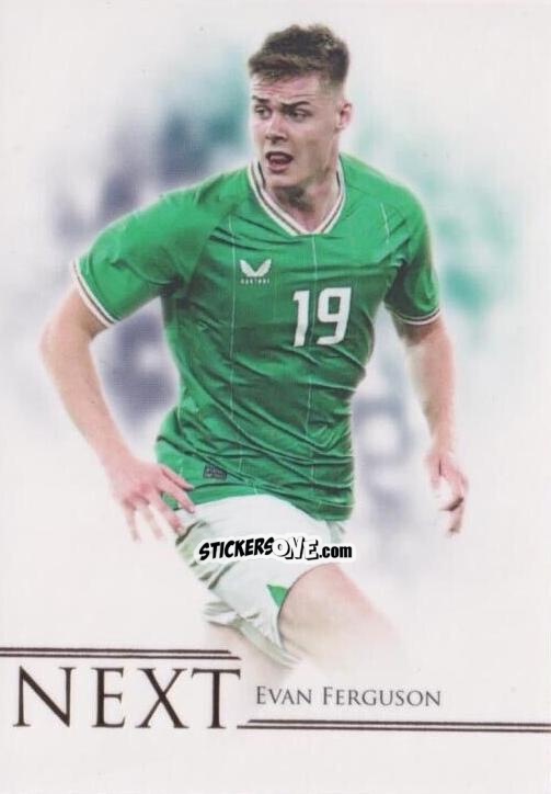 Sticker Evan Ferguson  - World Football UNIQUE 2023-2024
 n. 96 - Futera