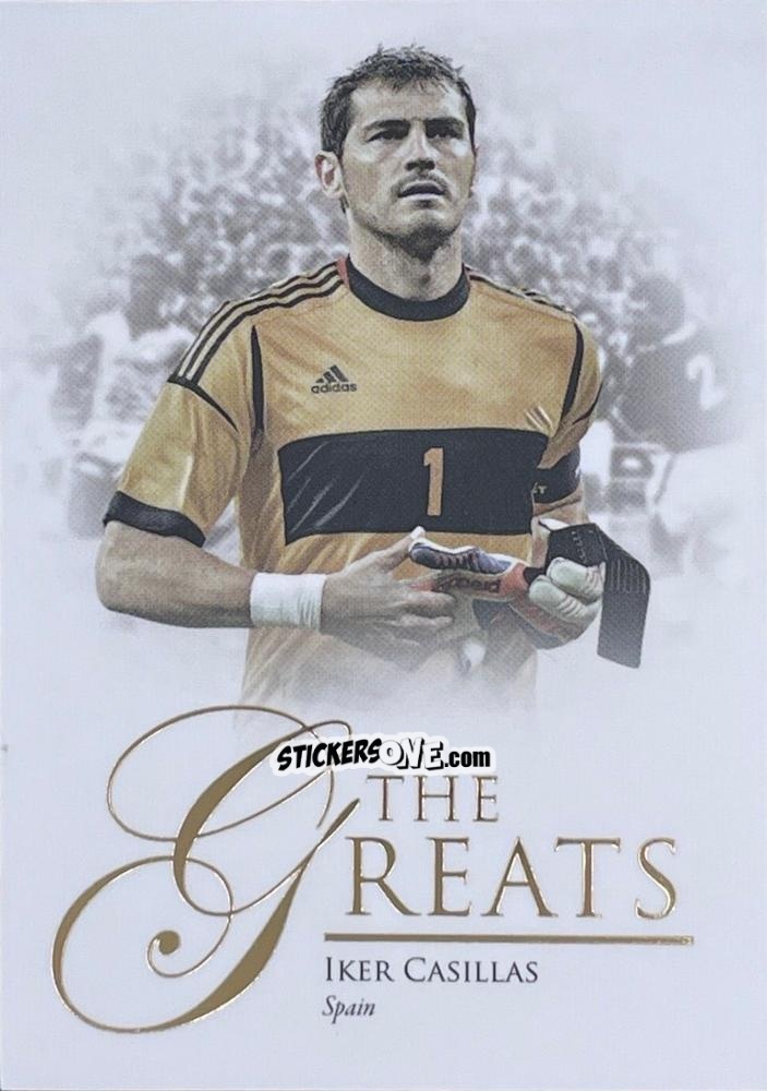 Figurina Iker Casillas - World Football UNIQUE 2023-2024
 n. 105 - Futera