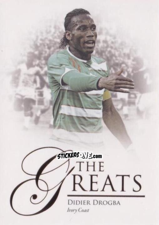Figurina Didier Drogba - World Football UNIQUE 2023-2024
 n. 108 - Futera