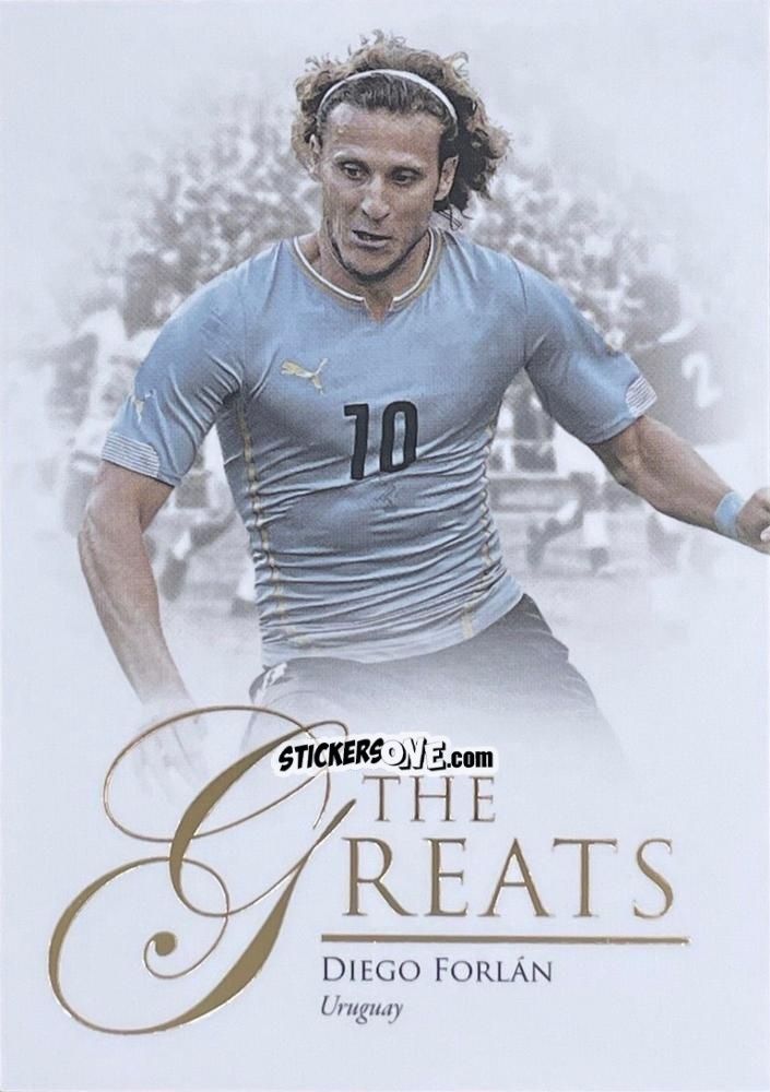 Figurina Diego Forlán - World Football UNIQUE 2023-2024
 n. 110 - Futera