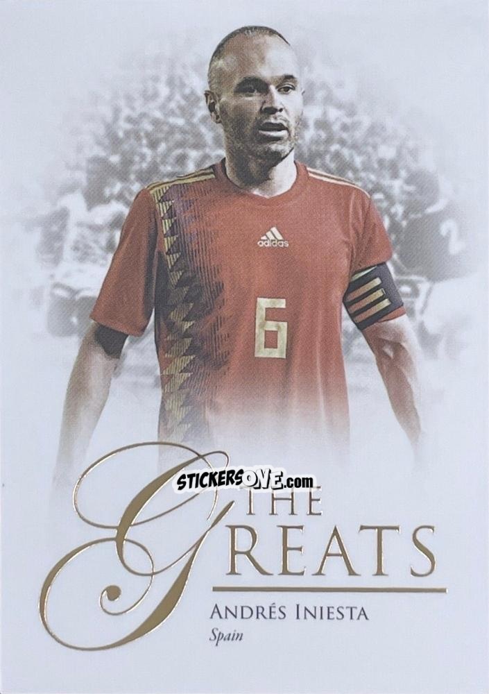Cromo Andrés Iniesta - World Football UNIQUE 2023-2024
 n. 112 - Futera