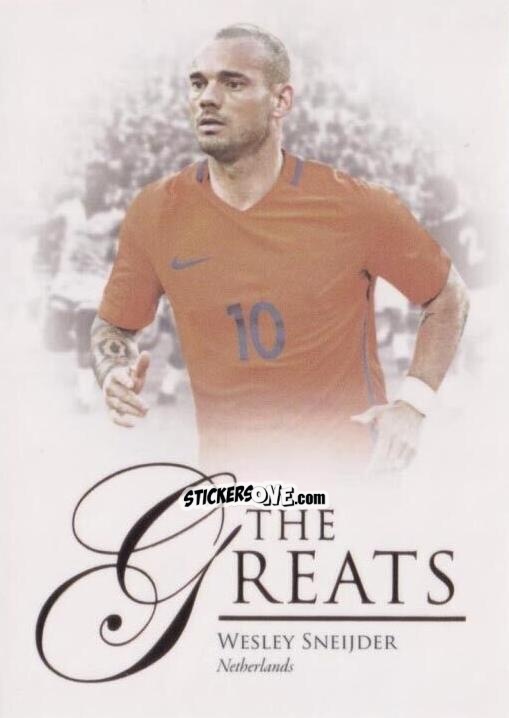 Figurina Wesley Sneijder - World Football UNIQUE 2023-2024
 n. 119 - Futera