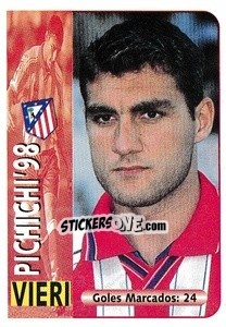 Sticker Vieri - Liga Spagnola 1998-1999 n. 7 - Panini