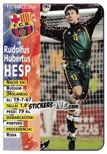 Sticker Hesp - Liga Spagnola 1998-1999 - Panini