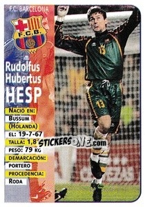 Figurina Hesp - Liga Spagnola 1998-1999 n. 10 - Panini