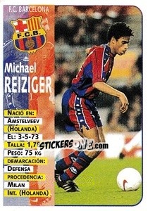 Cromo Reiziger - Liga Spagnola 1998-1999 - Panini