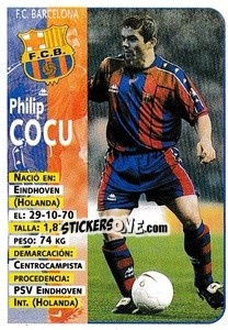 Figurina Cocu - Liga Spagnola 1998-1999 - Panini