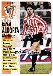 Figurina Alkorta - Liga Spagnola 1998-1999 - Panini