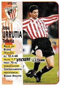 Cromo Urrutia - Liga Spagnola 1998-1999 - Panini