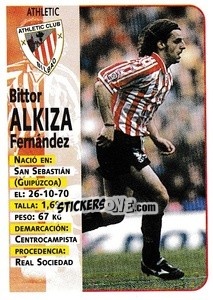 Figurina Alkiza - Liga Spagnola 1998-1999 - Panini