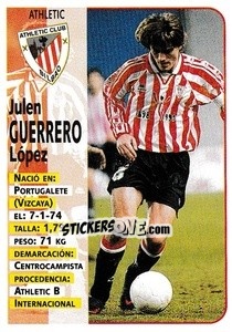 Cromo Guerrero - Liga Spagnola 1998-1999 - Panini