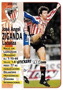 Cromo Ziganda - Liga Spagnola 1998-1999 - Panini