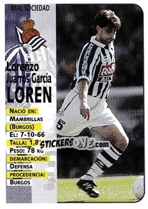 Cromo Loren - Liga Spagnola 1998-1999 n. 50 - Panini