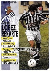 Figurina López Rekarte - Liga Spagnola 1998-1999 n. 52 - Panini