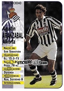 Cromo Aranzabal - Liga Spagnola 1998-1999 - Panini