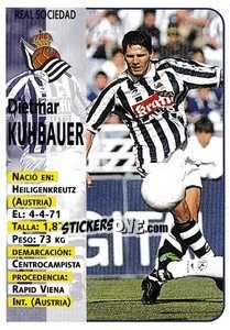 Cromo Kuhbauer - Liga Spagnola 1998-1999 n. 57 - Panini