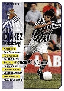 Sticker Idiakez - Liga Spagnola 1998-1999 n. 60 - Panini