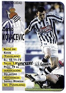 Sticker Kovacevic - Liga Spagnola 1998-1999 - Panini