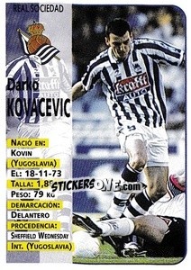 Sticker Kovacevic - Liga Spagnola 1998-1999 n. 63 - Panini