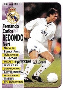 Sticker Redondo - Liga Spagnola 1998-1999 - Panini