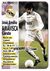 Sticker Amavisca - Liga Spagnola 1998-1999 n. 78 - Panini