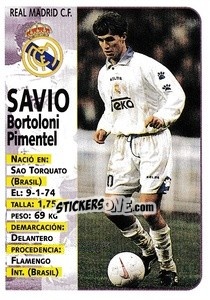 Sticker Savio - Liga Spagnola 1998-1999 n. 79 - Panini