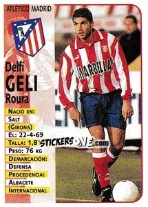 Figurina Geli - Liga Spagnola 1998-1999 - Panini