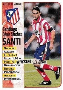 Cromo Santi - Liga Spagnola 1998-1999 - Panini