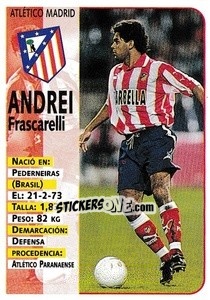 Figurina Andrei - Liga Spagnola 1998-1999 - Panini