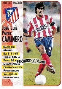 Sticker Caminero - Liga Spagnola 1998-1999 n. 95 - Panini