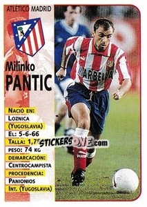 Figurina Pantic - Liga Spagnola 1998-1999 - Panini